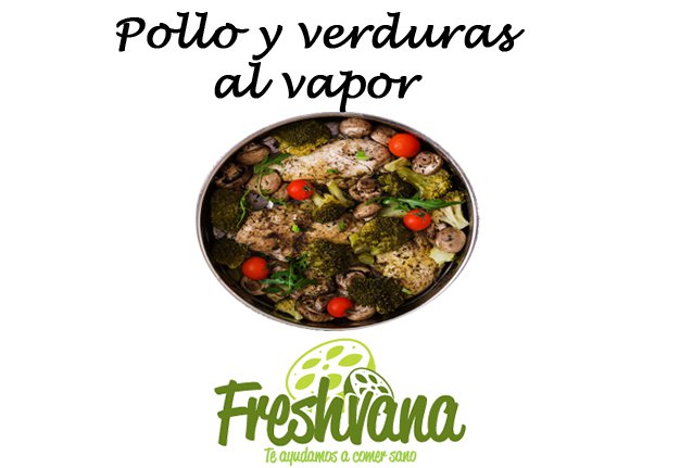 Receta Eco: Pollo con verduras al vapor